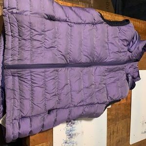 BURTON AK VEST with removable hood. Super warm and an awesome fun color